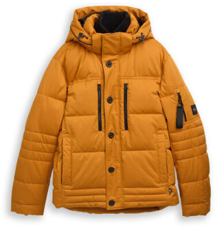 Tom Tailor Puffer jacket with hood Bruin - XXL