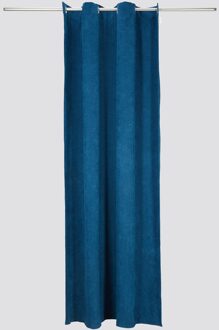 Tom Tailor Ringgordijn in koordlook, uniseks, blauw, Größe 140/245