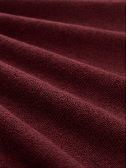 Tom Tailor Structure knit bordeaux - maat XL Rood