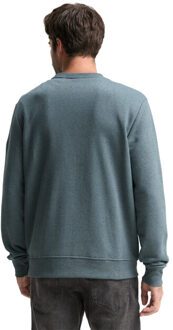 Tom Tailor Structured crewneck Groen - XL