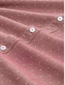 Tom Tailor Structured shirt - maat L Rood