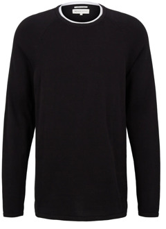 Tom Tailor Sweatshirts & Hoodies Tom Tailor , Black , Heren - 2Xl,Xl,L,M,S