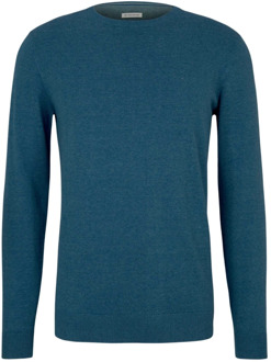 Tom Tailor Sweatshirts Hoodies Tom Tailor , Blue , Heren - 2Xl,3Xl
