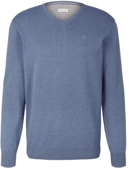 Tom Tailor Sweatshirts & Hoodies Tom Tailor , Blue , Heren - 2Xl,Xl,3Xl