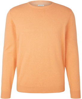 Tom Tailor Sweatshirts & Hoodies Tom Tailor , Orange , Heren - 2Xl,Xl,L,M,3Xl