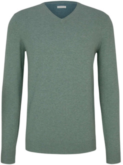Tom Tailor Sweatshirts Tom Tailor , Green , Heren - 2Xl,3Xl