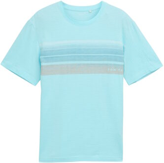 Tom Tailor T-shirt - maat 2XL Turquoise