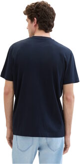 Tom Tailor T-shirt - maat L Donkerblauw