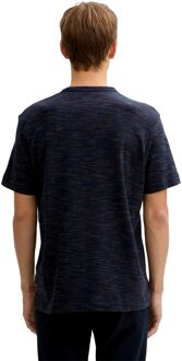 Tom Tailor T-shirt - maat M Donkerblauw