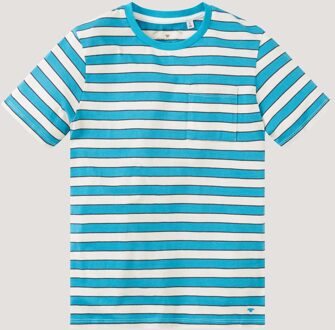 Tom Tailor T-shirt met borstzakje, Jongens, blauw, Größe 164