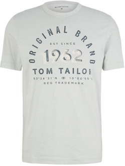 Tom Tailor T-Shirts Tom Tailor , Multicolor , Heren - 2Xl,Xl,L,3Xl