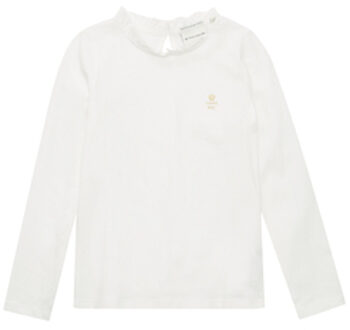 Tom Tailor Whipser shirt met lange mouwen White Wit - 116/122