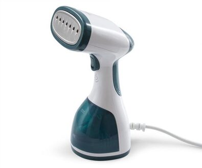 Tomado TSH1201W - Kledingstomer - 1200 Watt - RVS zool - Wit/turquoise