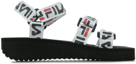 Tomaia Logo Witte Sandalen