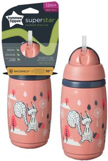 Tommee Tippee Baby Accessoires Tommee Tippee Strobeker Roze 266 ml