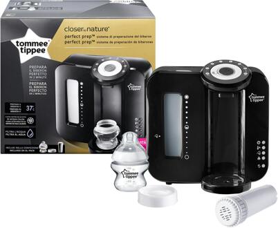 TOMMEE TIPPEE Perfect Prep - flesvoorbereiding - nieuwe hotshot-functie - zwart