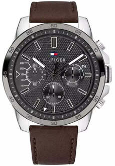 Tommy Hilfiger 1791562 Decker herenhorloge Bruin - One Size