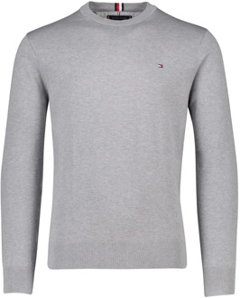 Tommy Hilfiger 1985 Crew Neck Sweater Grijs Tommy Hilfiger , Gray , Heren - Xl,L,M,S