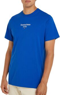 Tommy Hilfiger 1985 Entry Graphics Slim Fit Shirt Heren blauw - XXL