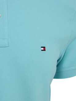 Tommy Hilfiger 1985 Polo Aqua Blauw Lichtblauw - L,M,S,XL,XXL