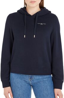 Tommy Hilfiger 1985 Regular Mini Corp Hoodie Dames navy - L