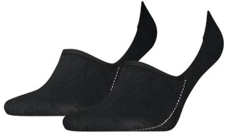 Tommy Hilfiger 2 stuks Men Footie Invisible Sock * Actie * Blauw,Zwart,Grijs,Wit - Maat 39/42,Maat 43/46