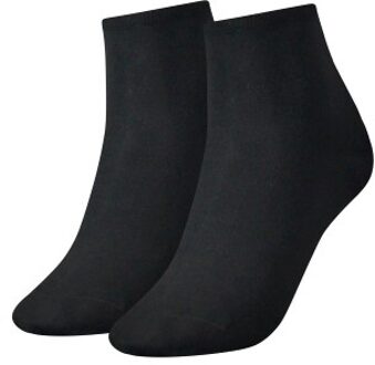 Tommy Hilfiger 2 stuks Women Casual Short Sock Blauw,Zwart,Grijs,Wit,Roze - Maat 35/38,Maat 39/42