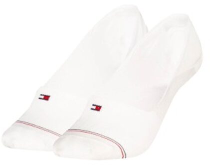 Tommy Hilfiger 2 stuks Women Shine Footie Socks * Actie * Zwart,Wit,Roze,Blauw - Maat 35/38,Maat 39/42