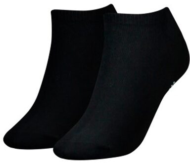 Tommy Hilfiger 2 stuks Women Sneaker Sock * Actie * Blauw,Zwart,Wit - Maat 35/38,Maat 39/42