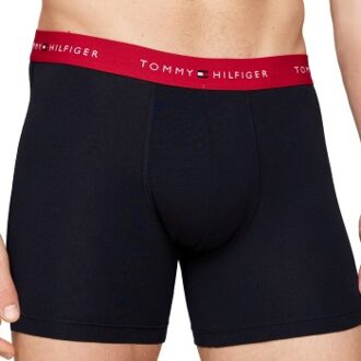 Tommy Hilfiger 3 stuks Boxer Brief WB Versch.kleure/Patroon,Rood,Zwart - Medium,Large,X-Large,XX-Large