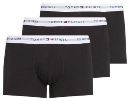 Tommy Hilfiger 3 stuks WB Trunks * Actie * Zwart,Blauw,Versch.kleure/Patroon,Rood,Wit - Medium,Large,X-Large,XX-Large