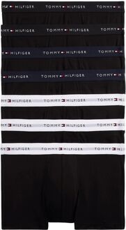 Tommy Hilfiger 7-Pack Stretch Katoenen Boxershorts - Multicolor Tommy Hilfiger , Black , Heren