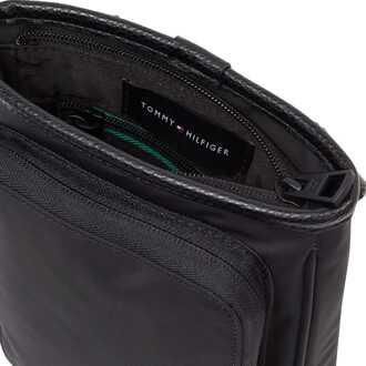 Tommy Hilfiger Accessoires Tommy Hilfiger Logo Crossover Tas in Zwart