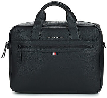 Tommy Hilfiger Aktetas Tommy Hilfiger ESSENTIAL PU COMPUTER BAG" Zwart - One size