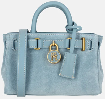 Tommy Hilfiger American Icon micro handtas suede well water