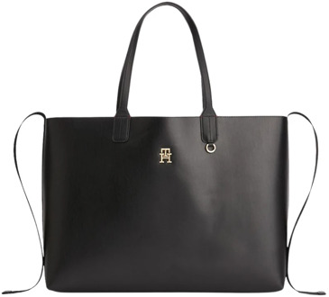 Tommy Hilfiger Aw0Aw13142-Bds Tas Uni Tommy Hilfiger , Black , Unisex - ONE Size