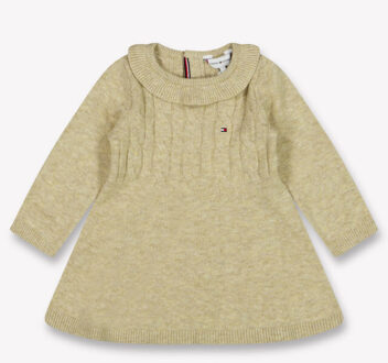 Tommy Hilfiger Baby meisjes jurk in Beige - 62