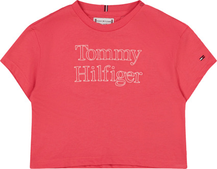 Tommy Hilfiger Baby meisjes t-shirt Fuchsia - 92