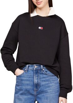 Tommy Hilfiger Badge Boxy Sweater Dames - L