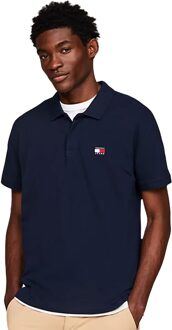Tommy Hilfiger Badge polo Blauw - S