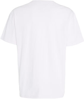 Tommy Hilfiger Badge T-shirt White  S Wit