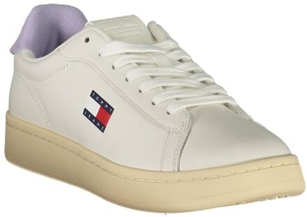 Tommy Hilfiger Bedrijfssneakers Veterschoen Ivoor - EU 36