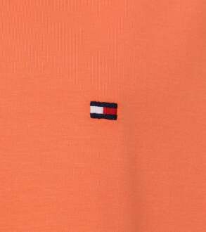 Tommy Hilfiger Big and Tall T-shirt Stretch Oranje - XXL