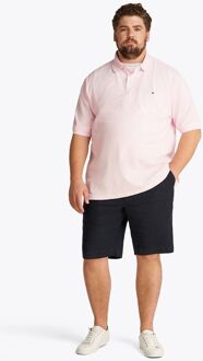 Tommy Hilfiger Big & Tall Poloshirt Roze - 4XL,5XL,XXL