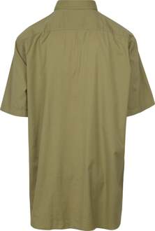 Tommy Hilfiger Big & Tall Short Sleeve Overhemd Flex Groen - 3XL,XXL