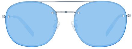 Tommy Hilfiger Blauwe Metaal & Plastic Zonnebril - One Size