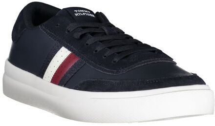 Tommy Hilfiger Blauwe Polyester Sneakers - maat Donkerblauw