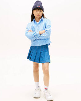 Tommy Hilfiger Blouse kg0kg08983 Lichtblauw - 164