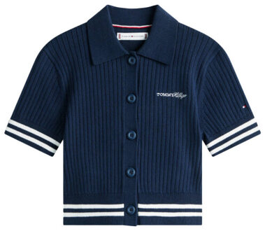 Tommy Hilfiger Blouse kg0kg09379 Blauw - 164