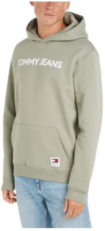 Tommy Hilfiger Bold Classic Sweatshirt Tommy Hilfiger , Gray , Heren - Xl,L,M,S